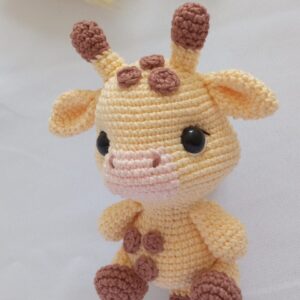 Girafa de crochê